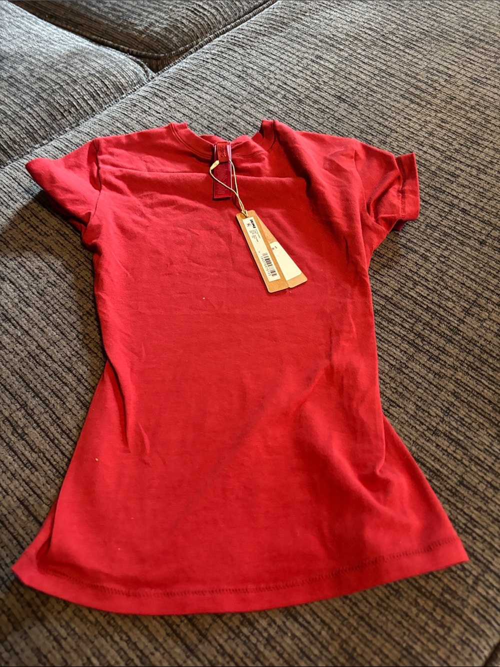Skims cotton Jersey Tshirt color brick